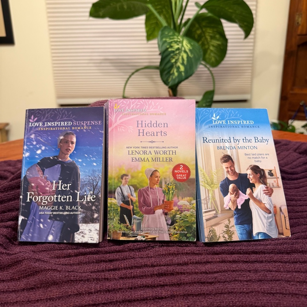 3 Book Bundle: Love Inspired Romance Suspense : Christian Romance Novels Amish - Picture 2 of 12